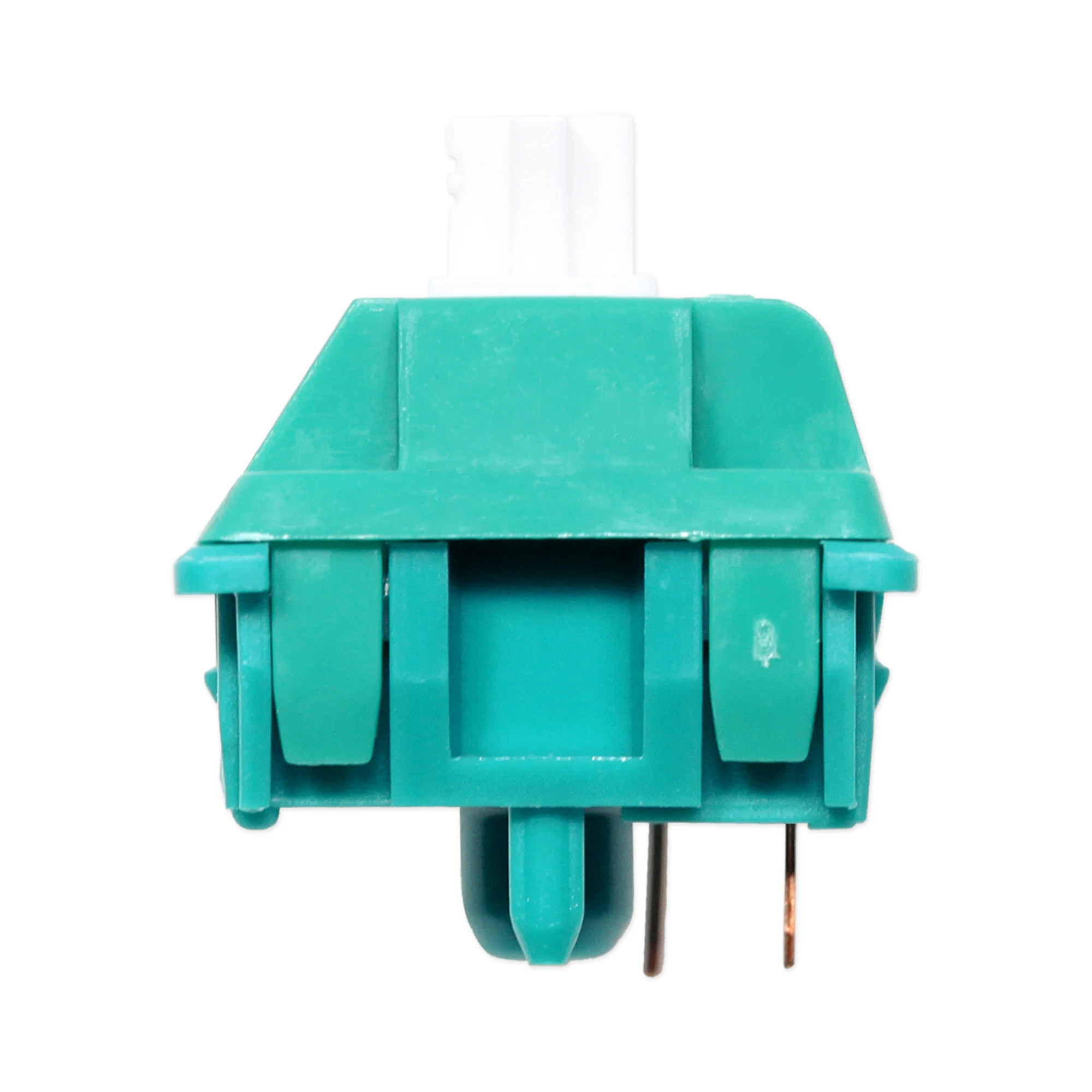 Knckeys Interruptor Jaqueta Verde Interruptor de Tronco Longo Linear 63.5g mx para Teclado Mecânico Fábrica Lubrificante Hpe Nylon Pom 50m - Imagem 3