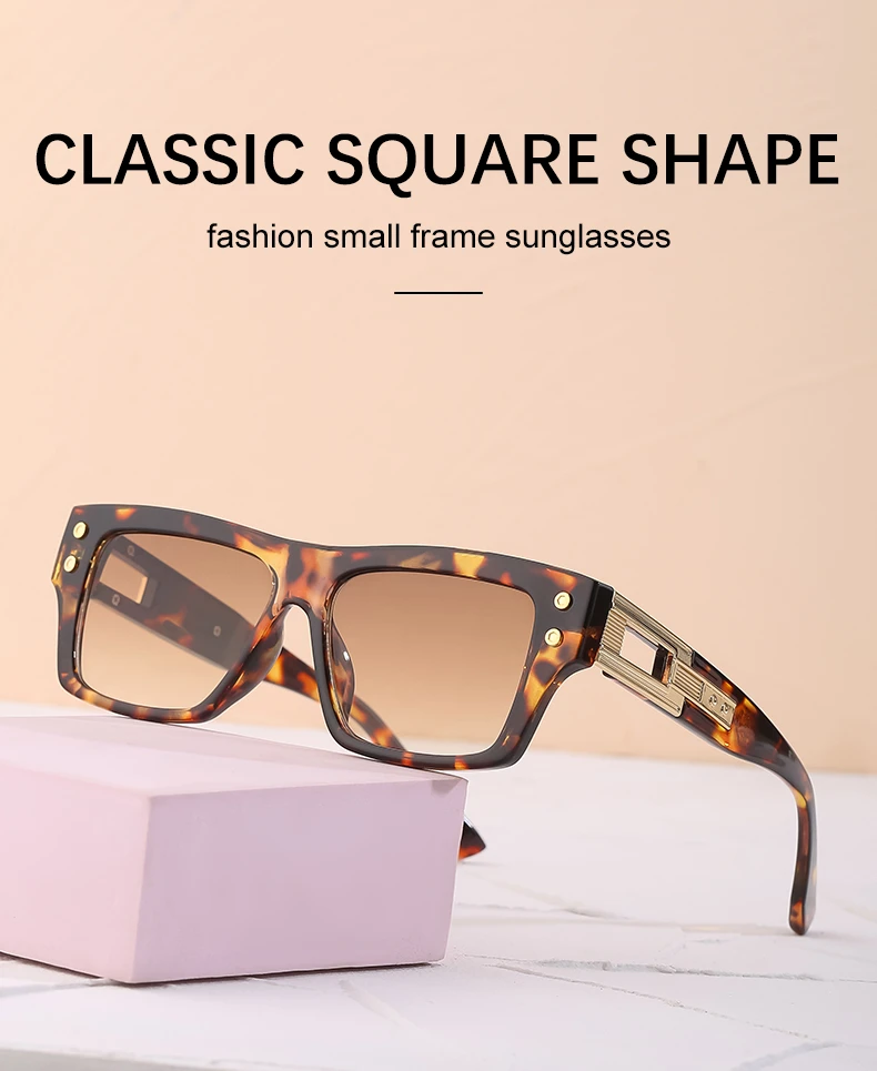 Fashion Small Square Sunglasses Women 2022 Luxury Brand Designer Classic Rectangle Sun Glasses for Men Vintage Sunglass UnisexFashion Small Square Sunglasses Women 2022 Luxury Brand Designer Classic Rectangle Sun Glasses for Men Vintage Sunglass Unisex black cat eye sunglasses