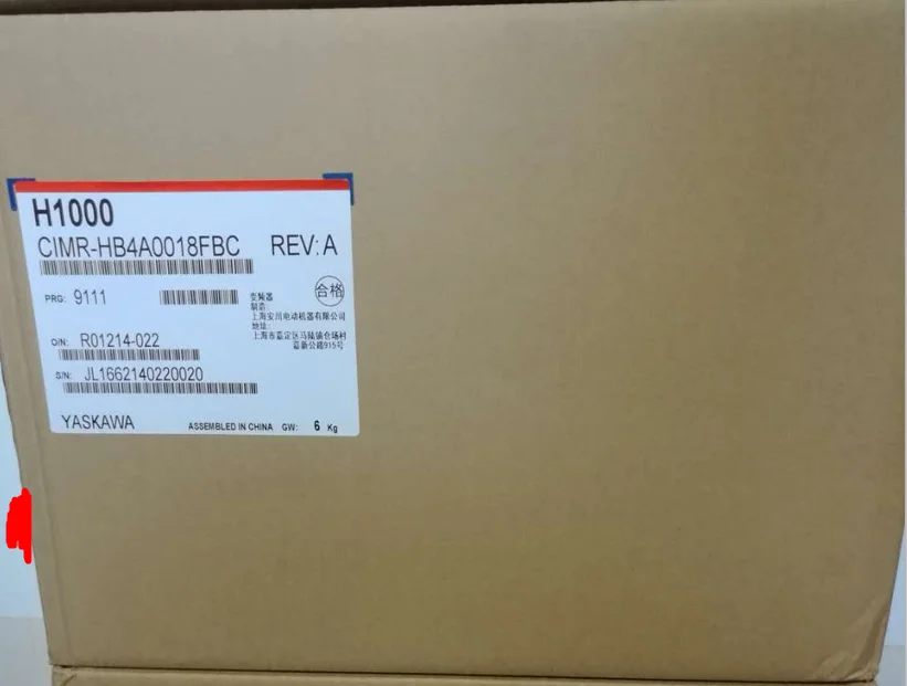 

Yaskawa, преобразователь частоты, Φ 3,7/5.5KW