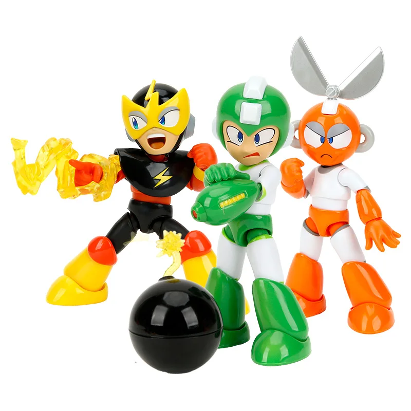 ロックマン　MEGA MAN シャドウマン フィギュア ジャダ-ロックマン,メガマン,シザーマン,電気男爆弾,グリーンマン,漫画