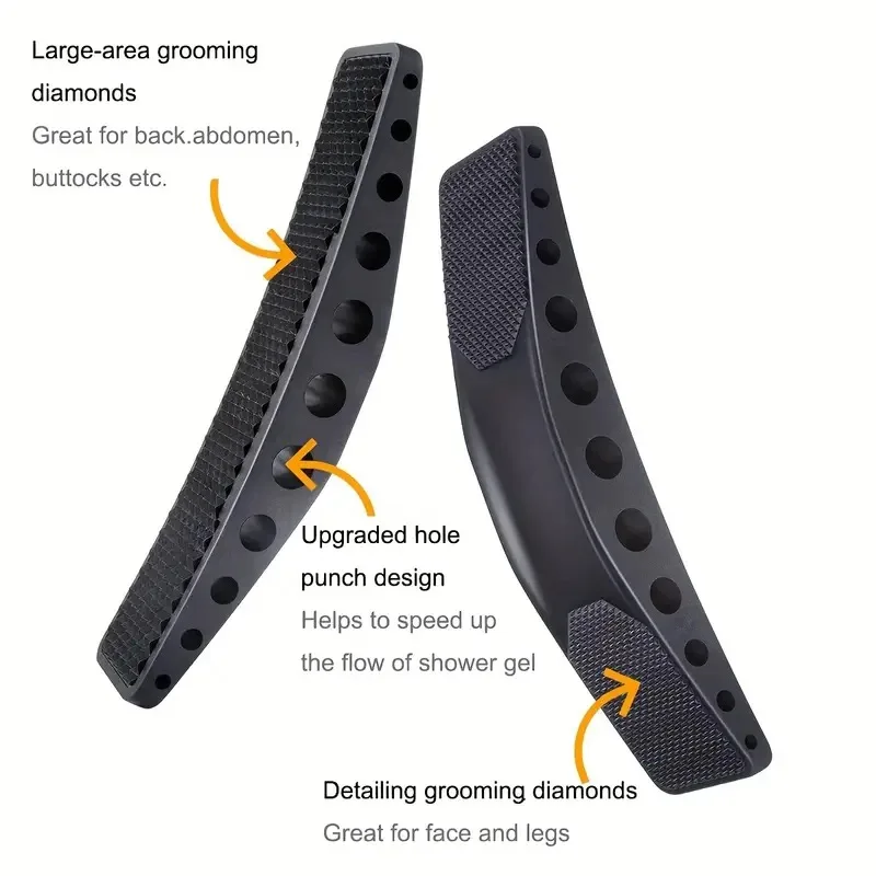 Horse Gear 6-in-1 Horse Brush and Dog Grooming Bathing Massage Hair Removal Brush and Dog Grooming Bathing Bru