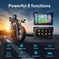 7-Inch Wireless Motorcycle Carplay GPS Navigation System with Apple Carplay and Android Auto, Portable Moto Car Play Screen, Nav - Image 5