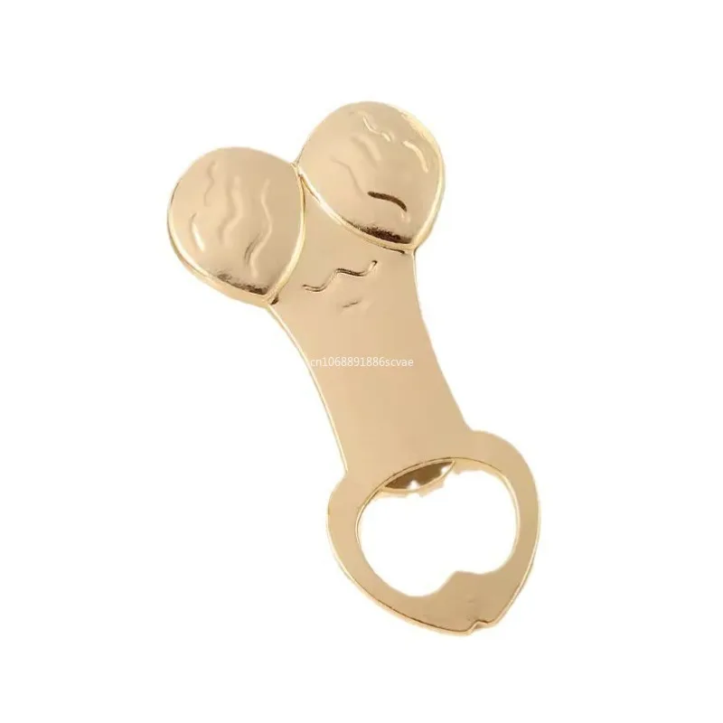 Bottle Opener 1pc Alloy Funny Penis Beer Opener Bridal Shower Wedding Drink Lid Remover Bottle Openers Hen Night Favor Bachelorette Party Gift