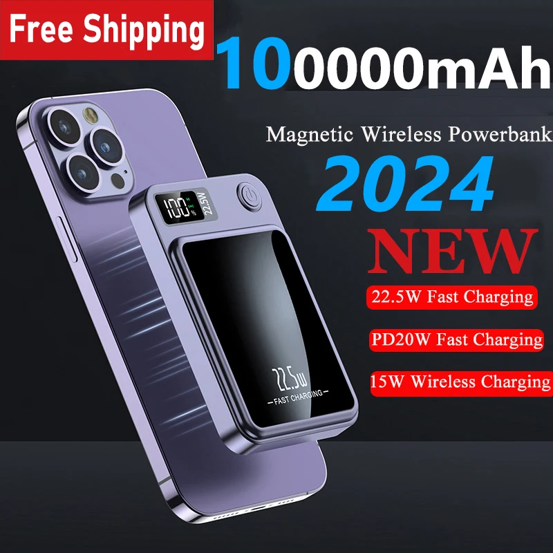 Anker 322magGo banque d'alimentation magnétique sans fil 5000mAh 7,5W