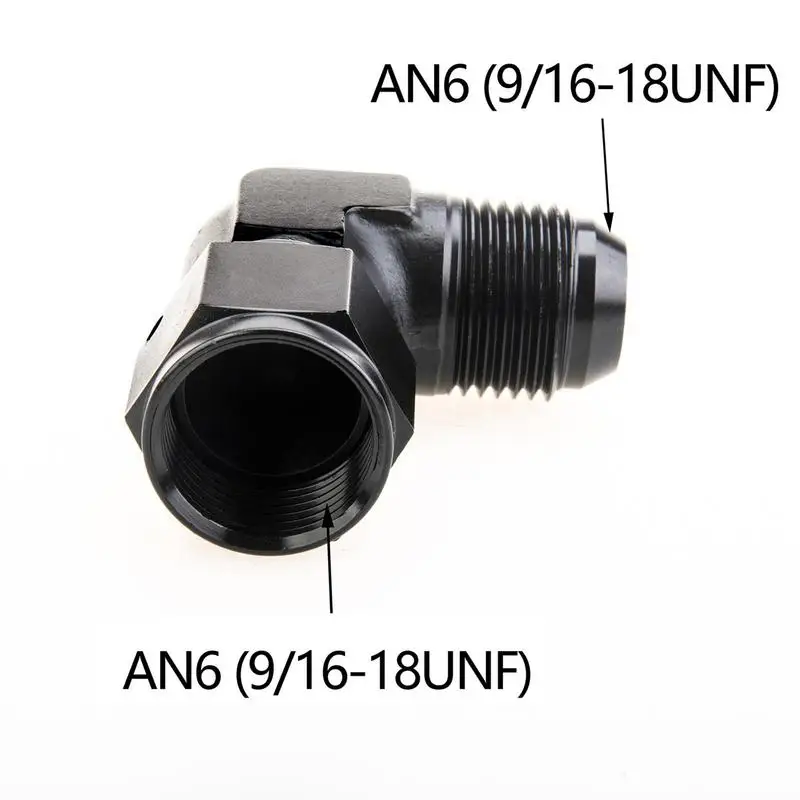 8an To 6an Adapter 6an Female To Male Coupler Union Fitting Adapter 360 Rotation 8an Female To 6an Female Male Swivel Expander