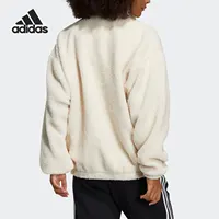 Adidas veste de sport officielle en polaire chaude et ample pour femme HD0363 2