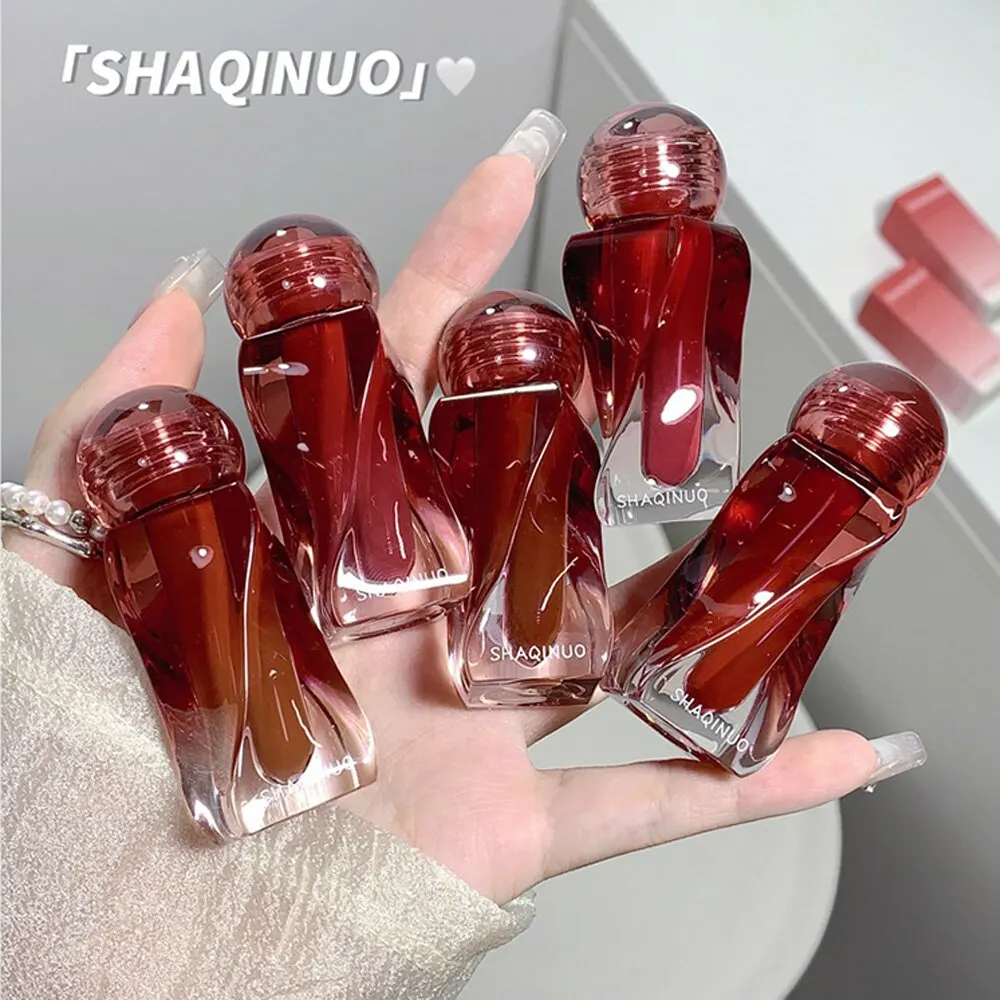 Artistic Soft Mist Mousse Lip Glaze Velvet Matte Lipstick Holding Makeup Not Easy to Sticky Cosmetics Lipstick 3