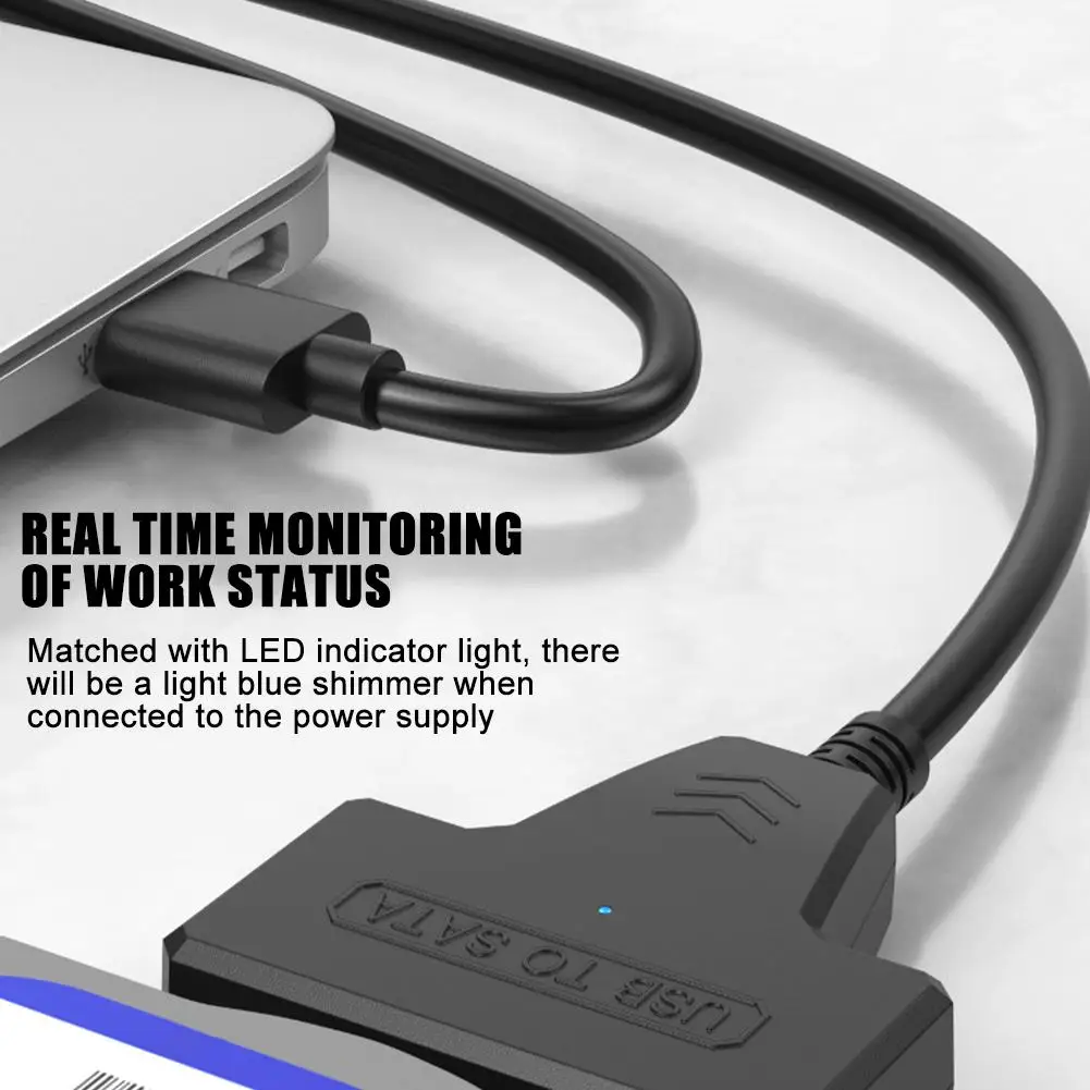 USB 3.0 SATA 3 케이블 Sata to USB 3.0 어댑터 지지대, 3.5 인치 외장 HDD SSD 하드 드라이브 Sata III 케이블, 신제품
