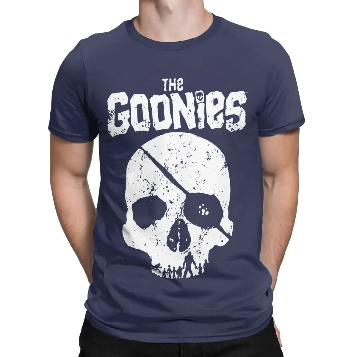 

The Goonies Men T Shirt Humor Tee Shirt Short Sleeve Crewneck T-Shirts Cotton 4XL 5XL Clothing