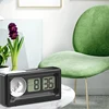 Digital Flip Clock, Alarm Clock with Night Light, Snooze, 12/24H, Easy to Set, Desk Clock Battery Operated for Bedroom, Office 3
