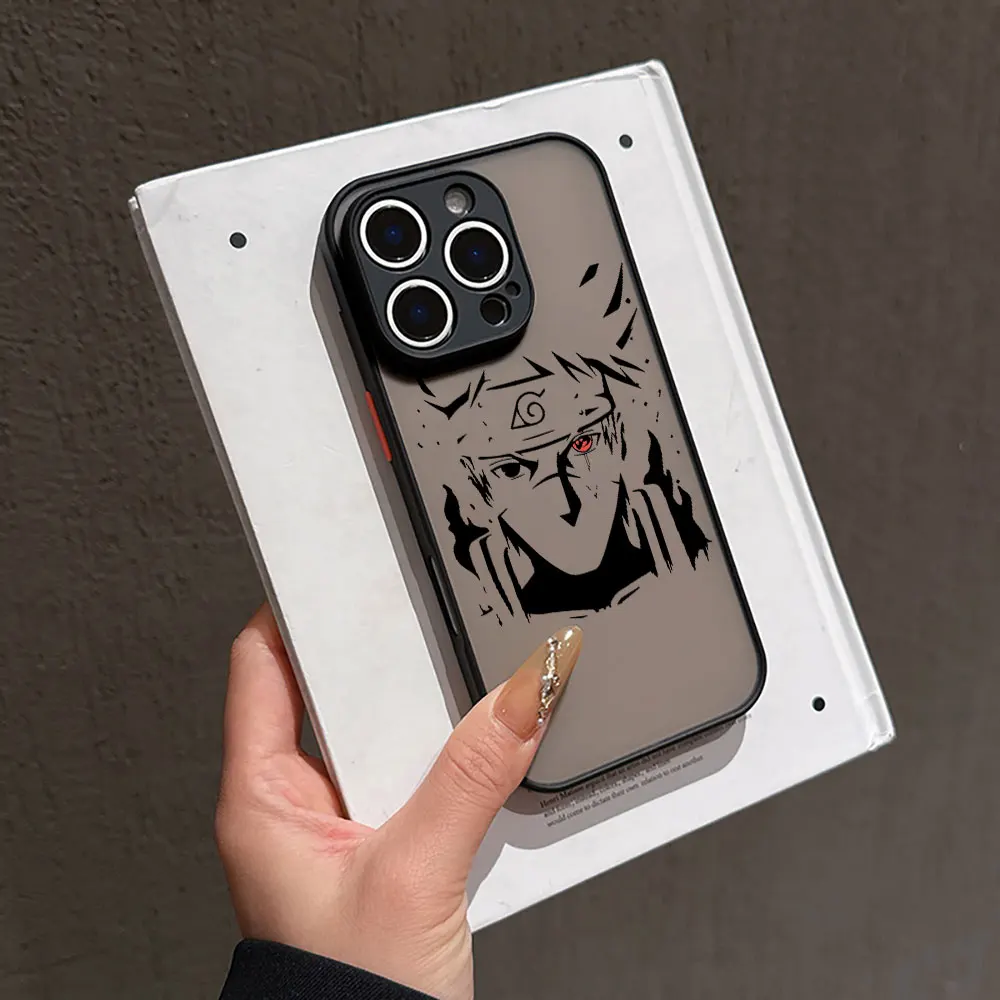 Japan Anime Naruto Matte Frosted Phone Case Cover