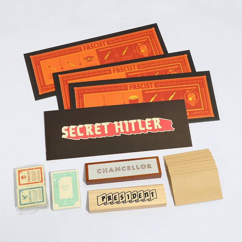 Se Cret Hi Tler Innovative Card Game of Secret Hitler - China