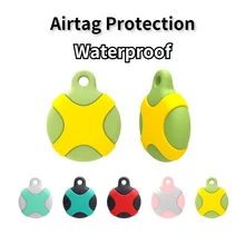 

1pc For Apple Aritatgs Locator Tracker Case Waterproof Silicone Anti-lost Cover Sleeve Protective Airtag Protection Cover