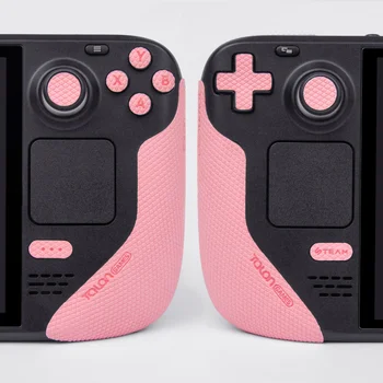TALONGAMES Pro Version Controller Grip Tape Compatible with Steam Deck,Buttons,Trigger,Non-slip Anti Sweat (Light Pink) 2