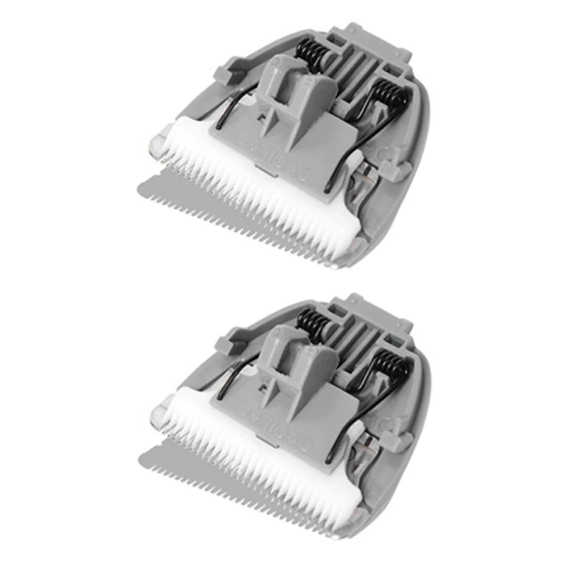 

2 Pcs Hair Clipper Replacement Blade For Codos CP-6800 KP-3000 CP-5500 Pet Hair Clipper Parts