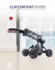 EBOYU JK01 DIY RC Tank Mecha Clamp Maniplilator Car 1/8 4WD 2.4G 14CH Alloy Programming Remote Control Off-road Climbing RC Car 4