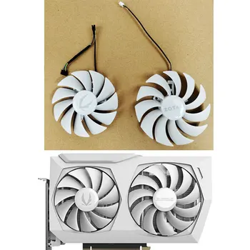 Zotac 그래픽 카드 쿨러 선풍기 화이트 GPU 선풍기, Zotac RTX 3060 Ti RTX 3060 AMP 화이트 RTX 3070, RTX3060 GAA8S2U GA92S2U, 신제품
