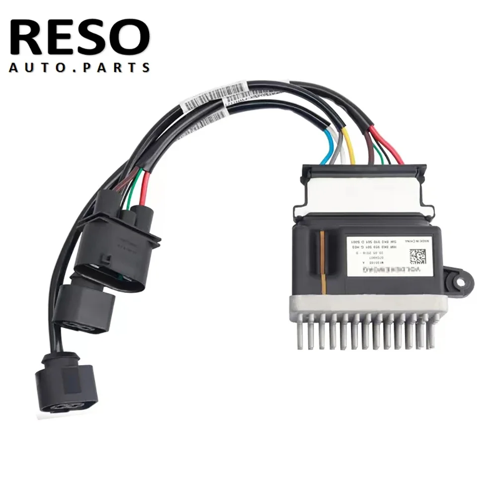 RESO Engine Cooling Fan Control Unit Module For Audi 09-16 A4 A5 A6 A7 Q3 Q5 RS Q3 8K0959501G,8K0 959 501 G