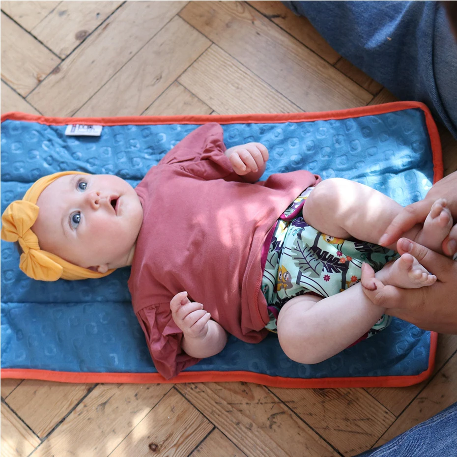 Close Pop-in Waterproof Popper Double Gusset Reusable Nappy Cover Designed for Flat and Fitted Nappies Unisex