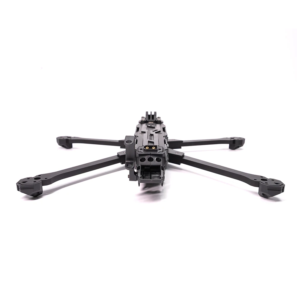 Détail du châssis fibre carbone haute résistance du drone FPV Nblade Pro 7 pouces
