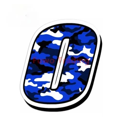 Fuwo Trading – housse de voiture étanche, motif CAMOUFLAGE en vinyle, étanche, bleu, pour Motocross, offre spéciale 