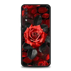 Elegant Red Rose Flowers Phone Case Cover - Samsung A02s (A1)
