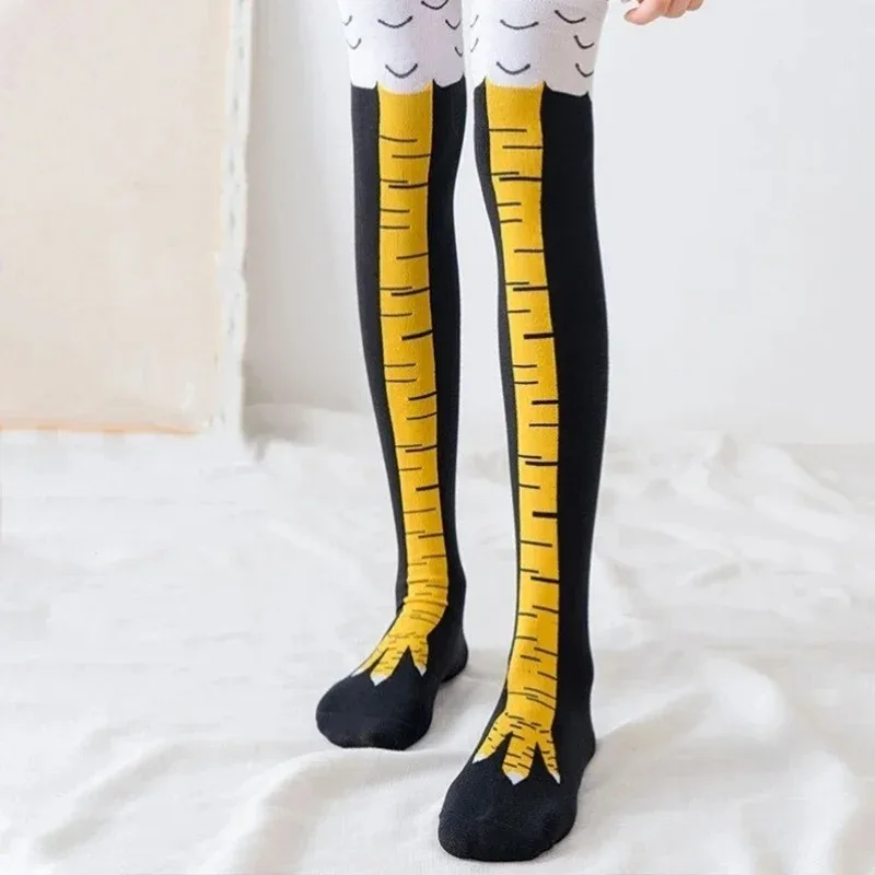 1–20 Paar lustige 3D-Kniestrümpfe mit Hühnerklaue für Damen, warme Oberschenkelsocken, Party, Kostüm, Urlaub, Weihnachtsgeschenk – Detail 7