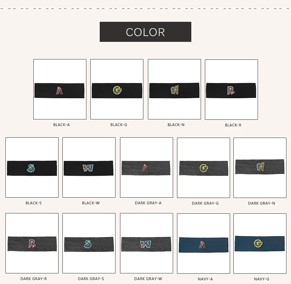 Kinder benutzer definierte Buchstaben Stirnband niedlichen Süßigkeiten Farbe Turban flache Baumwolle Sport Haarband Kopf wickel Haarschmuck Zubehör für Mädchen – Detail 3