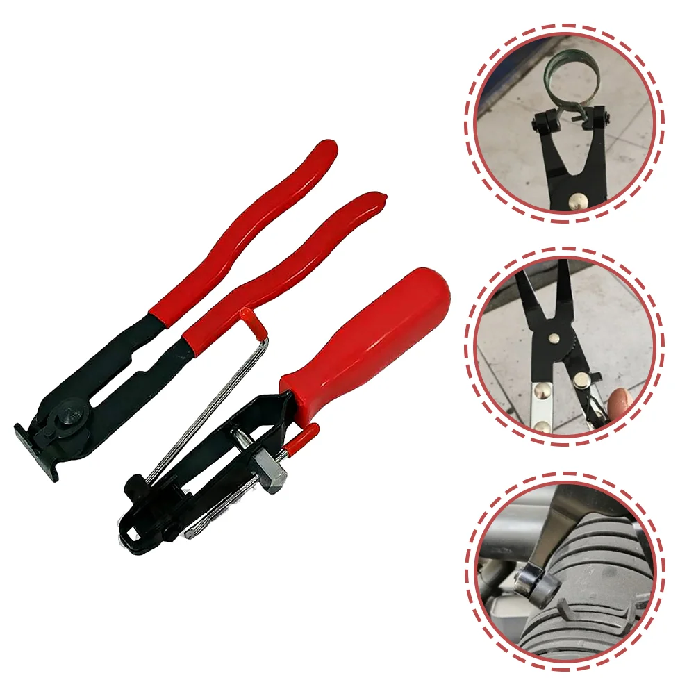 

Dirt-Proof Cover Pipe Bundle Pliers Ear-Type Clamp Crimping Tool Cars Alloy Supply