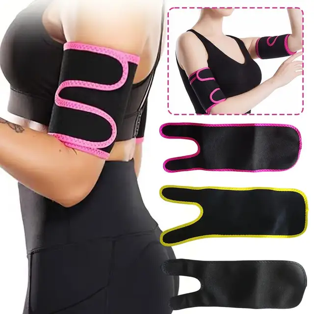 Arm Trimmers Sauna Sweat Bands Women Arm Slimmer Trainer Anti Cellulite Arm Shapers Weight Fat Reducer Loss Workout Body Shaper 2
