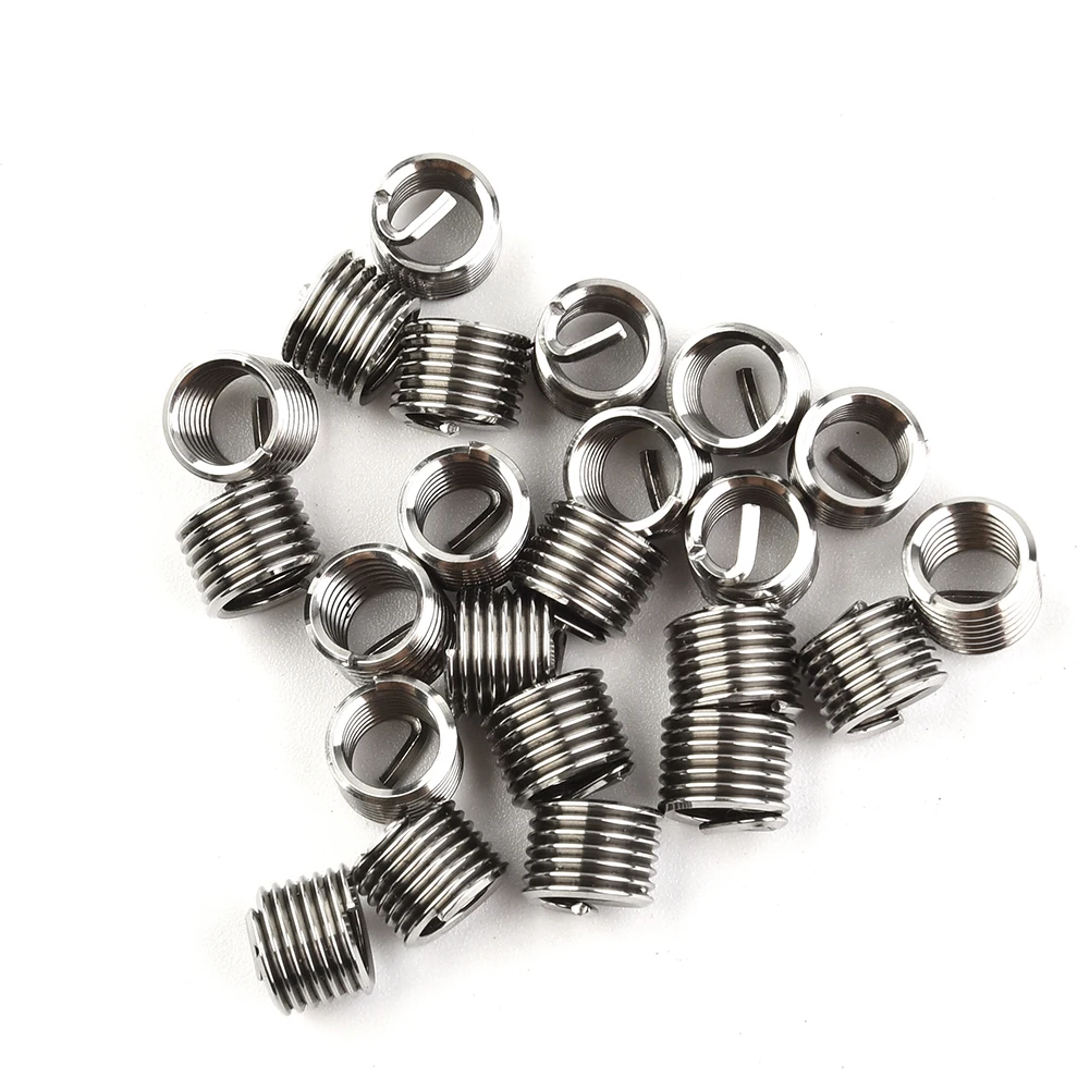 

Набор пластин для ремонта резьбы водителя, 30 шт., отверстие из быстрорежущей стали, Метрическая проволока «сделай сам», установка автомобильного гаечного ключа, запасные части, ручные инструменты