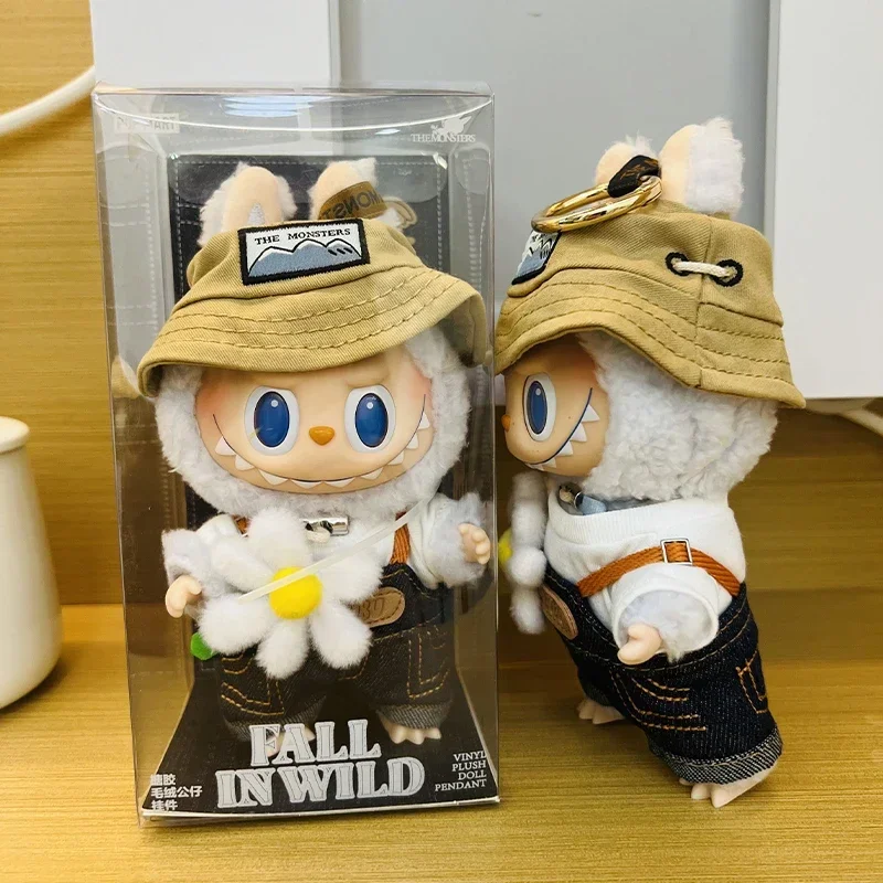 1:1 replica Labubu Fall In Wild Series Lisa Same The Monsters 17cm Labubu Rag Vinyl Plush Doll Tide Play Pendants Gifts In Stock 2