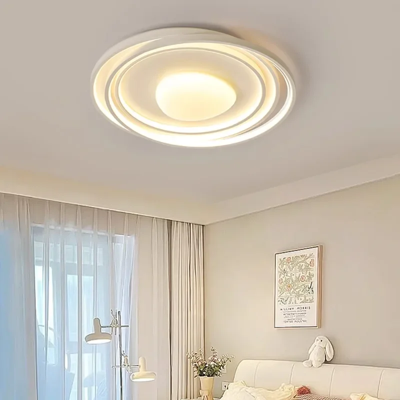

Современная Настенная потолочная лампа, кремовый потолочный светильник для гостиной, коридора, кухни, кабинета, спальни, декоративное освещение