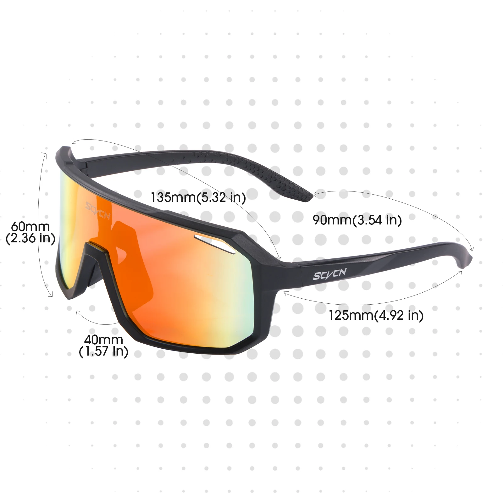SCVCN 2025 NEW Cycling Glasses for Men Bicycle Eyewear Mountain Bike Cycling Goggles UV400 MTB Polarized Road Sunglasses Women