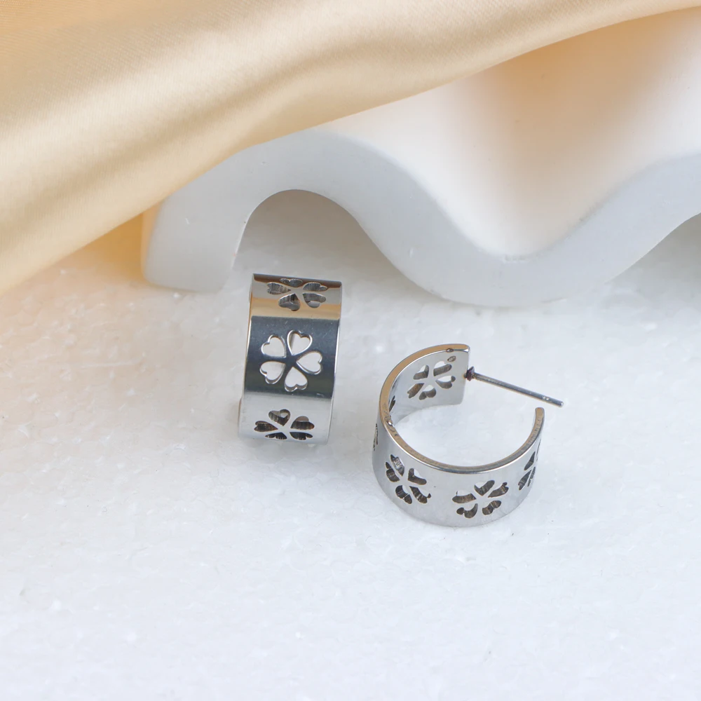 10/20Pairs Hip Hop Ohrringe Edelstahl Schmetterling Anhänger Ohrringe Männer Frauen Geometrische Hängende Ohrring Schmuck – Detail 18