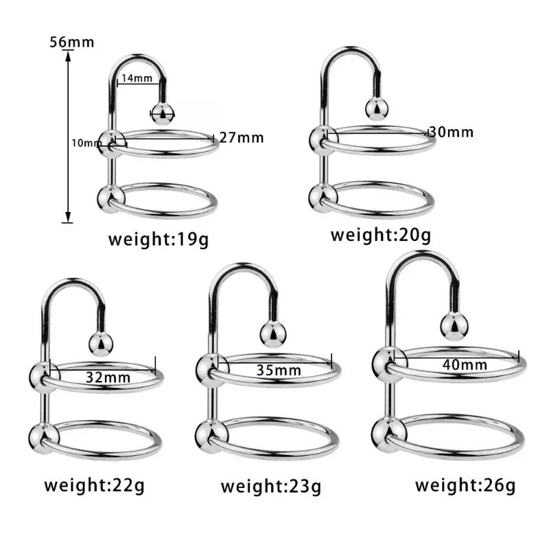 SM Urethral Dilators Cock Ring Metal Ejaculation Delay Penis Rings Stimulate Flirting Delay Lock Fine Penis Plug Sex Toy for Men penis sex toys