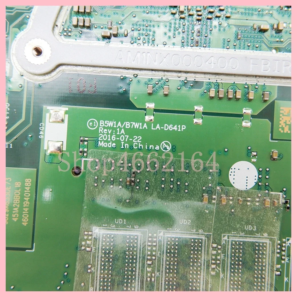 Placa-mãe Portátil para Acer Aspire La-d641p N3350 N3450 N4200 Cpu Notebook Mainboard Es1533 - Imagem 4
