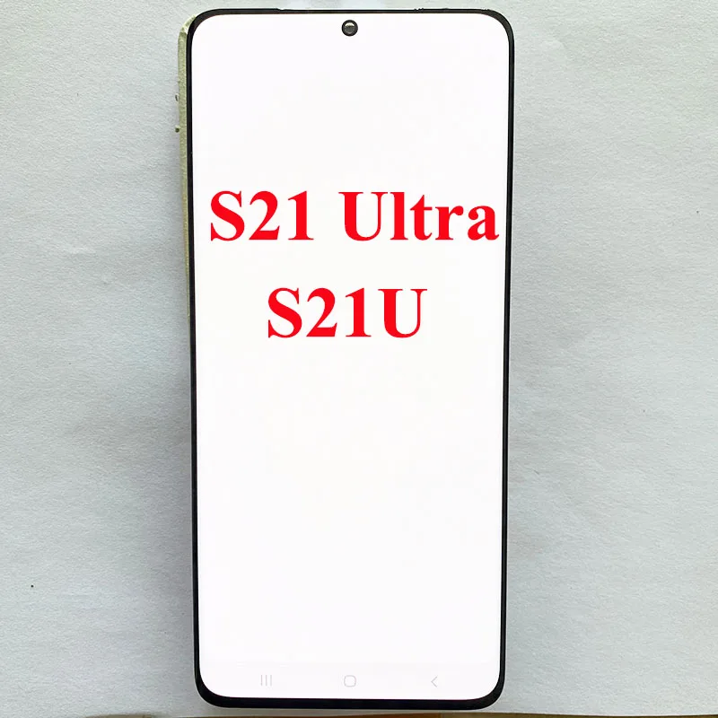 Original-G998B-LCD-For-Samsung-Galaxy-S21-Ultra-5G-Display-Screen-With ...