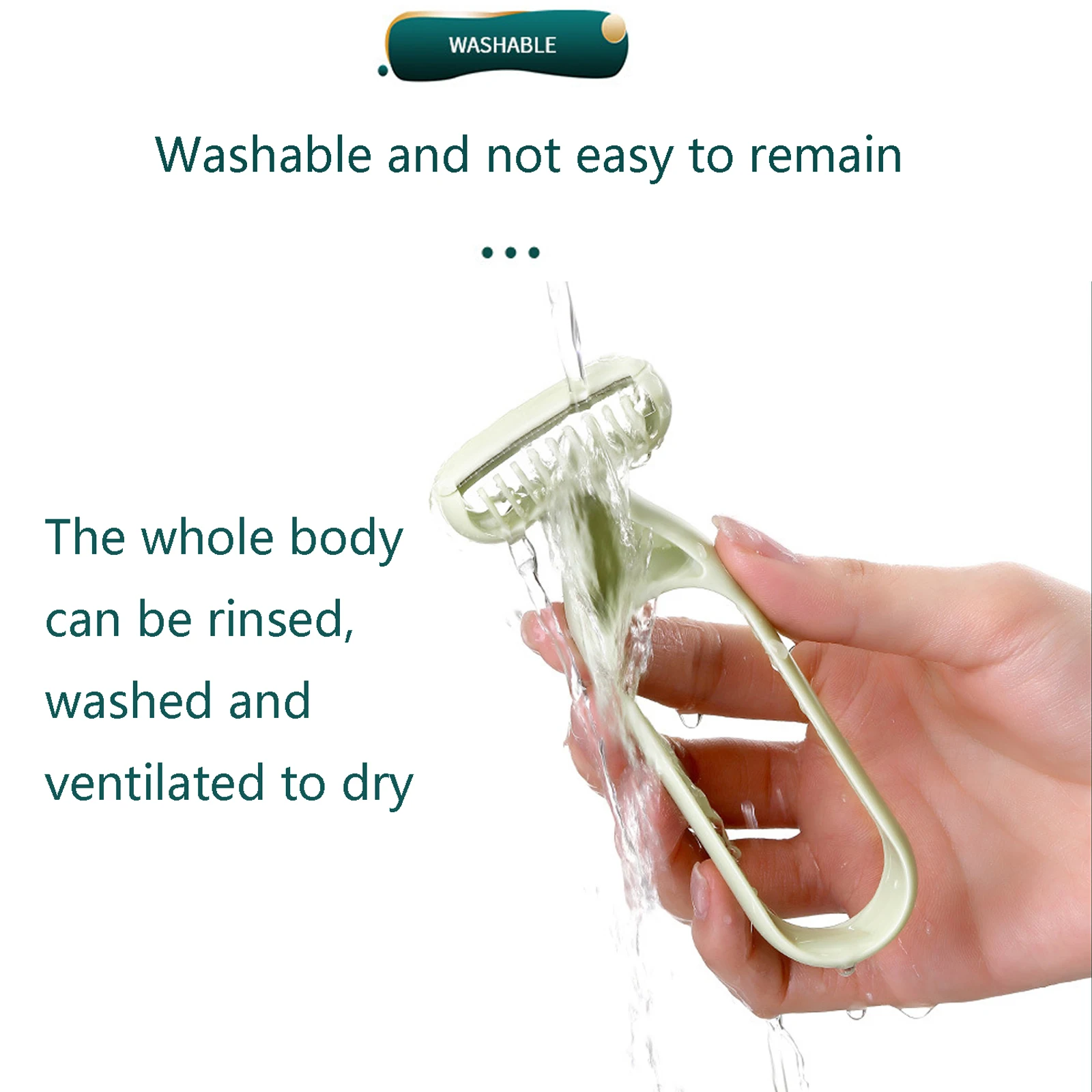 Portable Painless Hair Trimmer Device for Easy Hair Removal