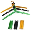 Camping Clothes Multiple Folding Coat Hanger Portable Aluminum Alloy Drying Rack Space-saving Easy Storage Coat Stand For Home 2