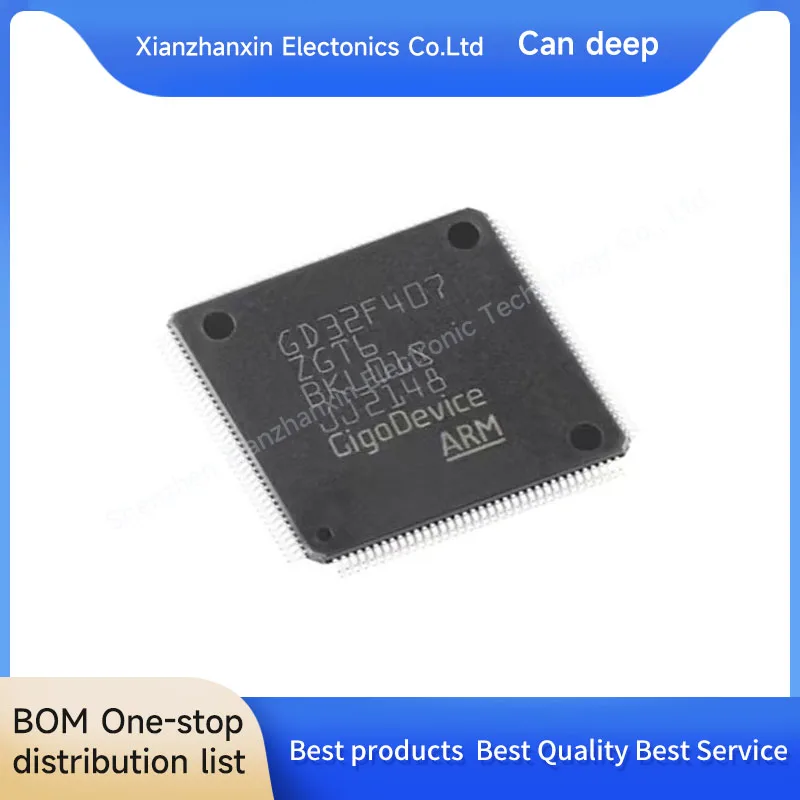 1 Pz/Lotto Gd32F407Zgt6 32-Bit Lqfp - 144 Micro Controller