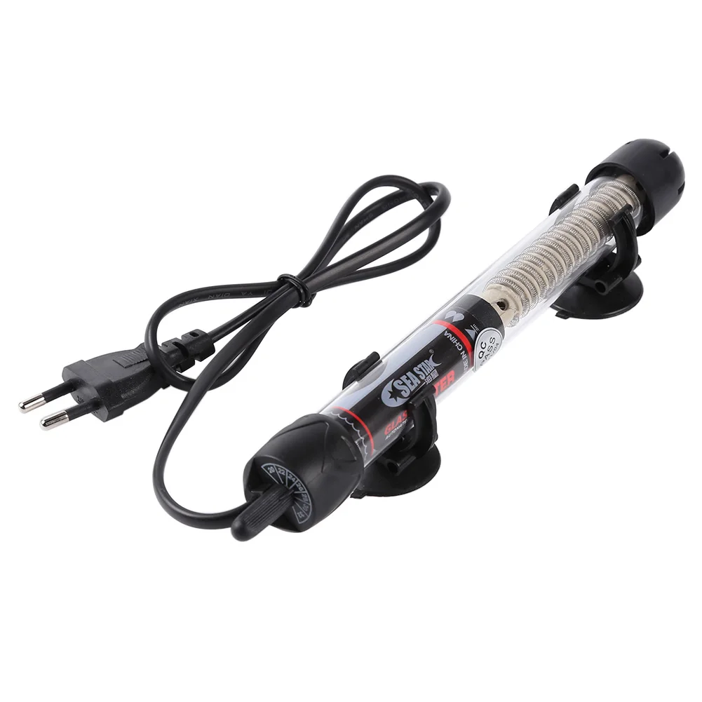 Chinese Plug Tank Water Heating Rod Aquarium Temperature Control Heater Fish Rod for Household Bedroom Ornaments