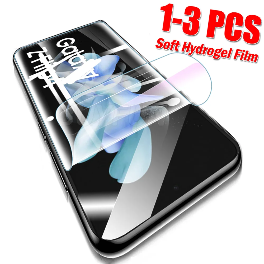 Pellicola Salvaschermo 1-3 Pezzi Per Samsung Galaxy Z Flip 3 4 Flip3 Flip4 S20 S21 Fe S22 Plus S23 Ultra S10 S10E Pellicola Idrogel Non Vetro