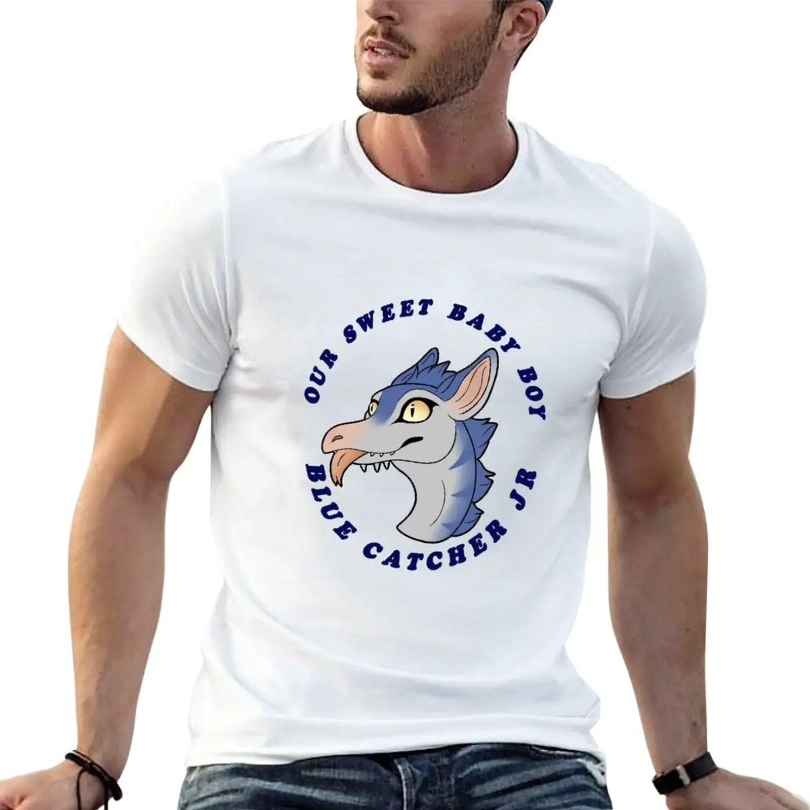 

Blue Catcher JR -T T-Shirt hippie clothes oversized mens cotton t shirts