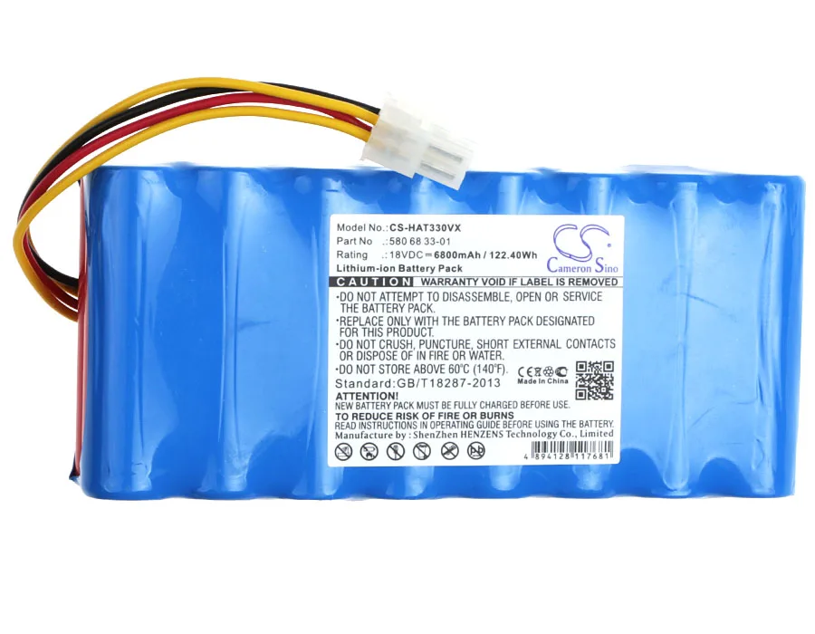 

Cameron sino 6800mAh Battery For Husqvarna 589 58 52-01 589 58 52-02 589 58 57-01 589585201 589585701 Automower 320 330X 430