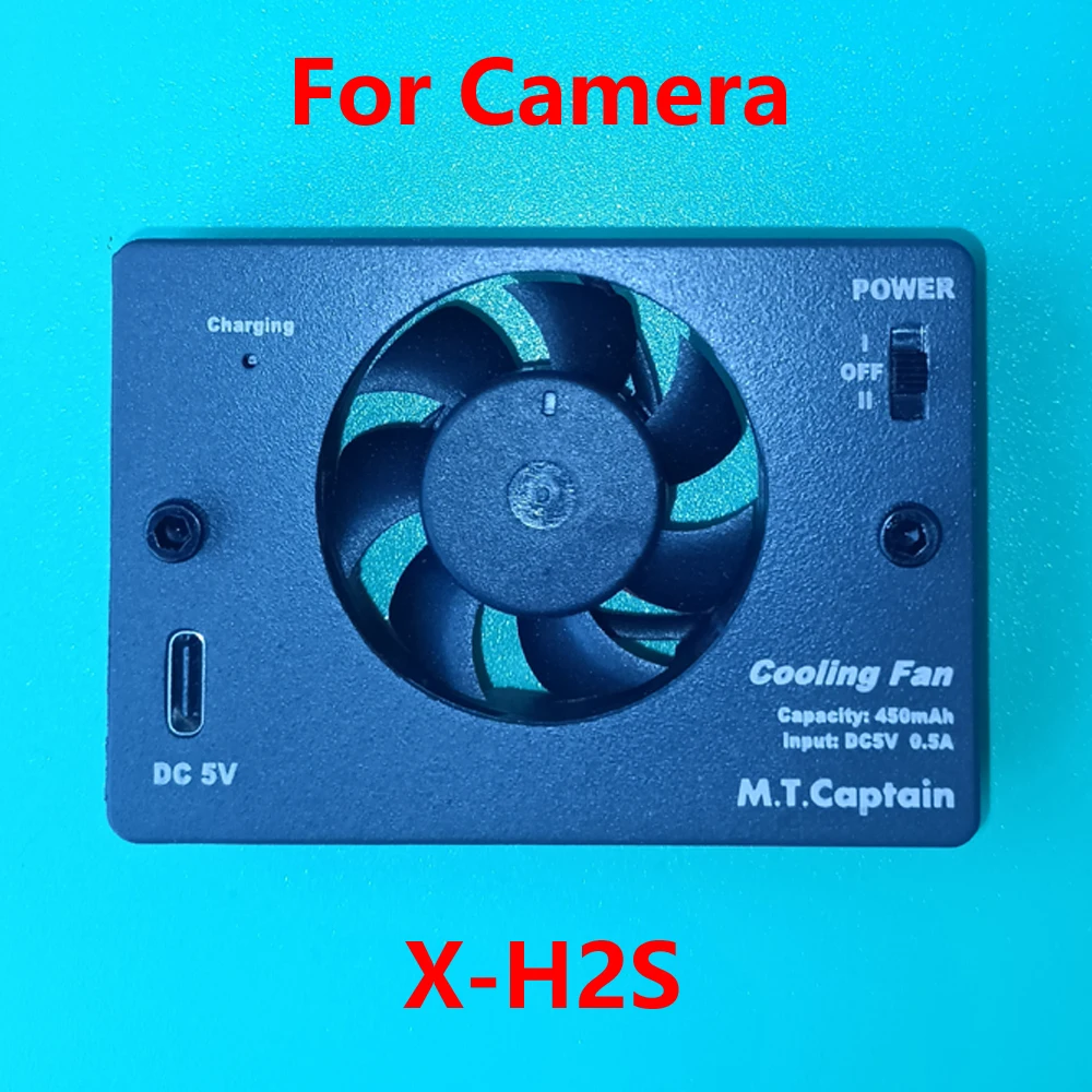 Camera Air-cooled semiconductor fan X-H2s screw special Tailor XS20 Lithium rechargeable super quiet Solve Overheating shutdown