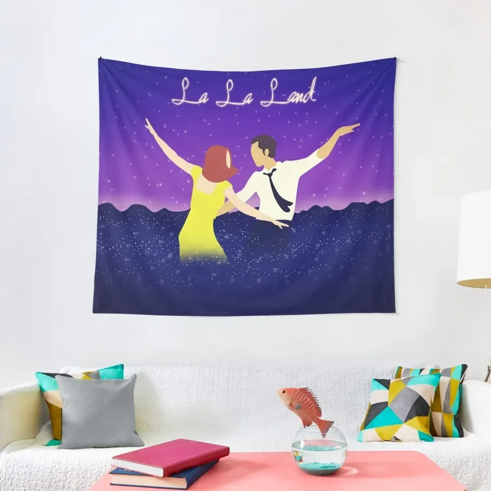 

La La Land - City of Stars Tapestry Bedroom Decor Aesthetic Room Decor Bedroom Deco Aesthetic Room Decoration Tapestry