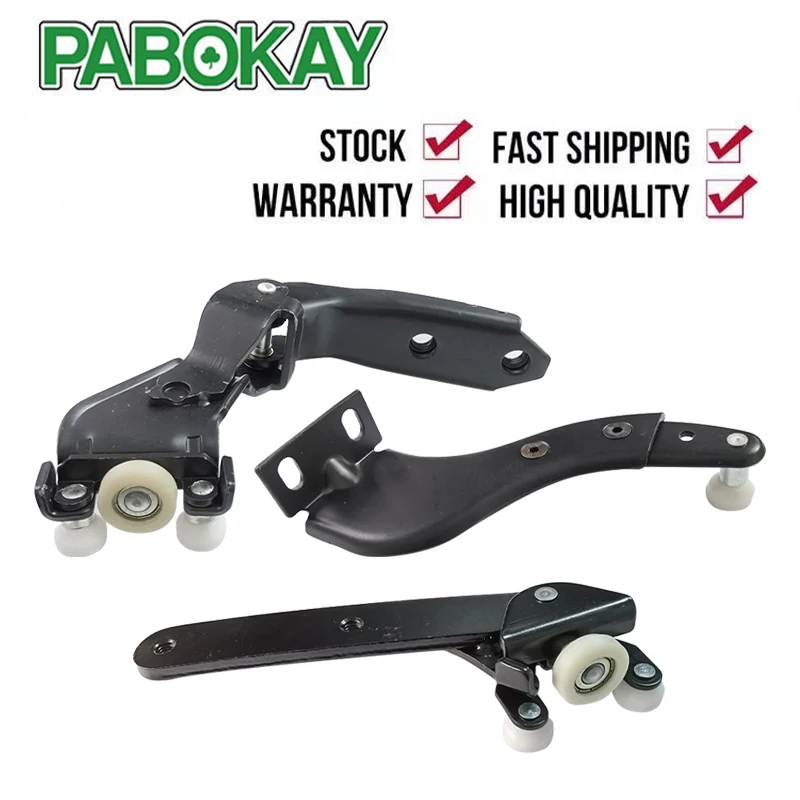 Guida A Rullo Per Porta Scorrevole Per Vw Caddy Down + Center Top Lato Destro Nuovo 2 K0843398 Muslimah