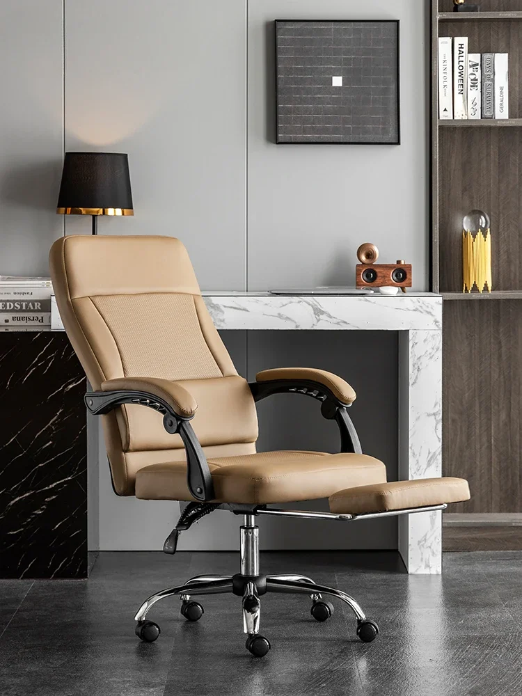 

Waist Support Office Chair Leather Massage Nordic Executive Gaming Chair Home Living Room Sillas De Oficina Office Furniture