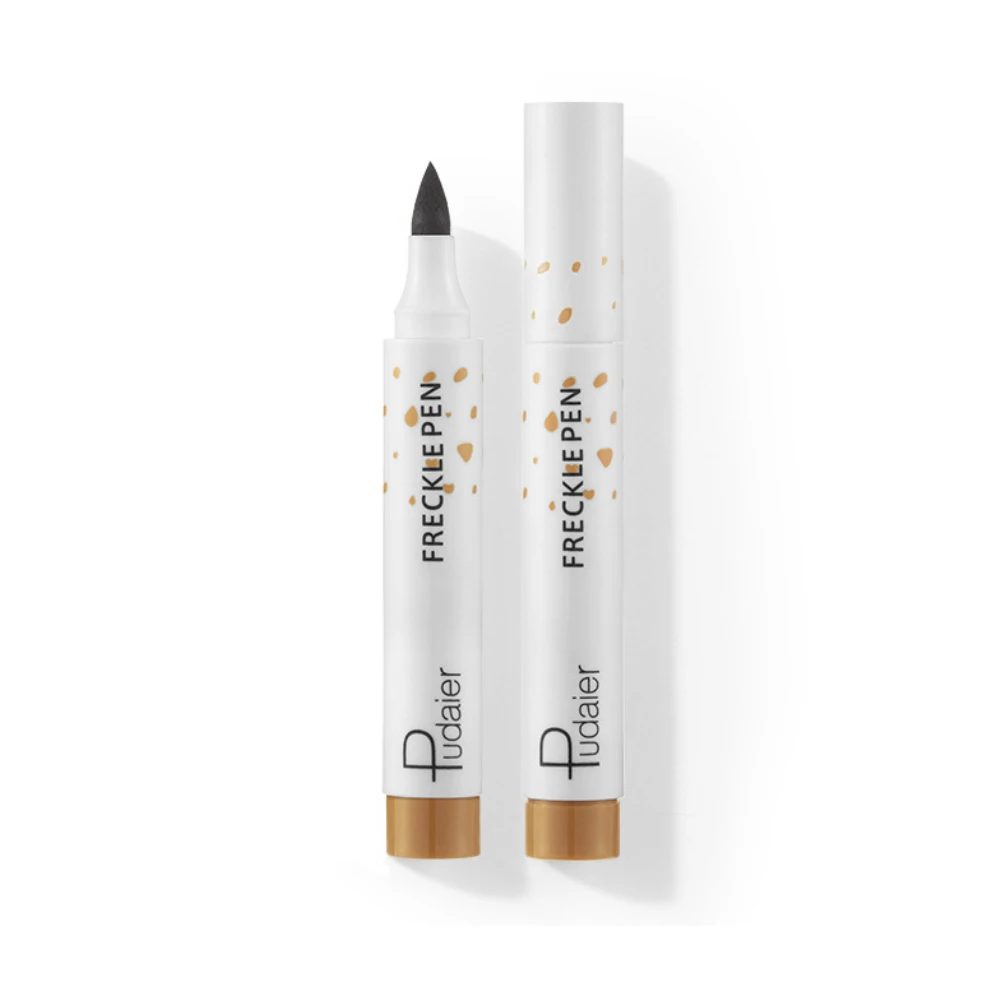 Natural Freckle Pen Soft Brown Freckle Pen Makeup Waterproof Dot Spot Sunkissed Look Face Contouring Makeup Tools TSLM1